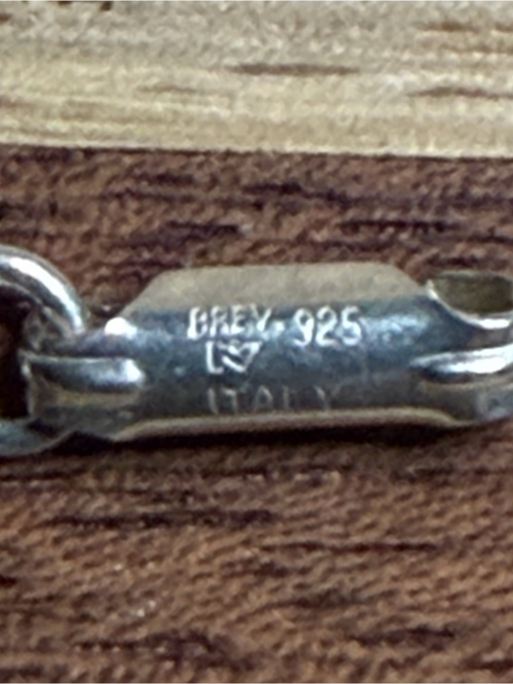 Stamped 925 silver 7” Bracelet vintage 1.3 grams - Picture 3 of 4
